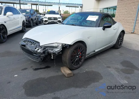 2016 Mazda Mx-5 Miata Club из США, поврежденный, VIN JM1NDAC72G0109692